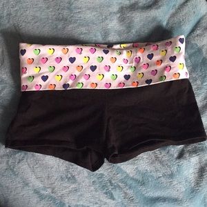 Pink/VS Yoga Shorts